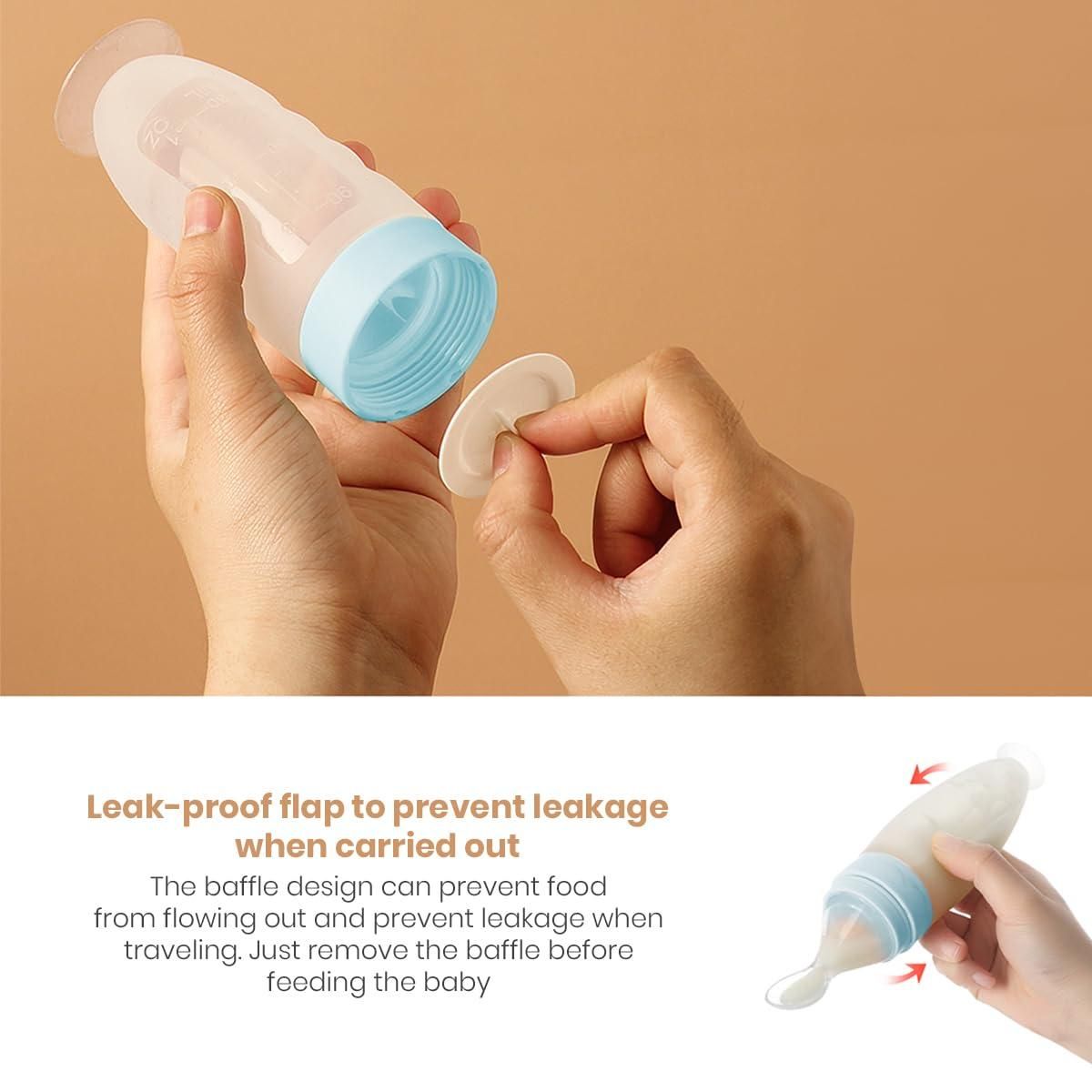 🍼Premium Baby Food Squeeze Feeder Spoon✨