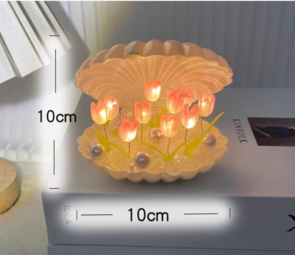 🌸Tulip Night Light Flower Lamp Shell Light - DIY Kit✨