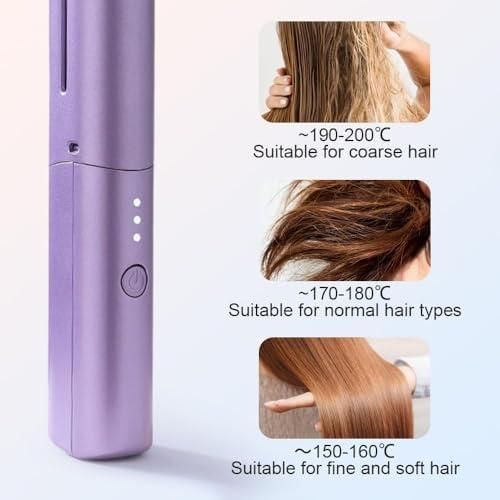 💇Rechargeable Hot Comb Hair Straightener✨