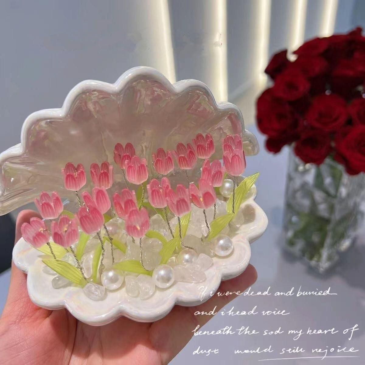 🌸Tulip Night Light Flower Lamp Shell Light - DIY Kit✨